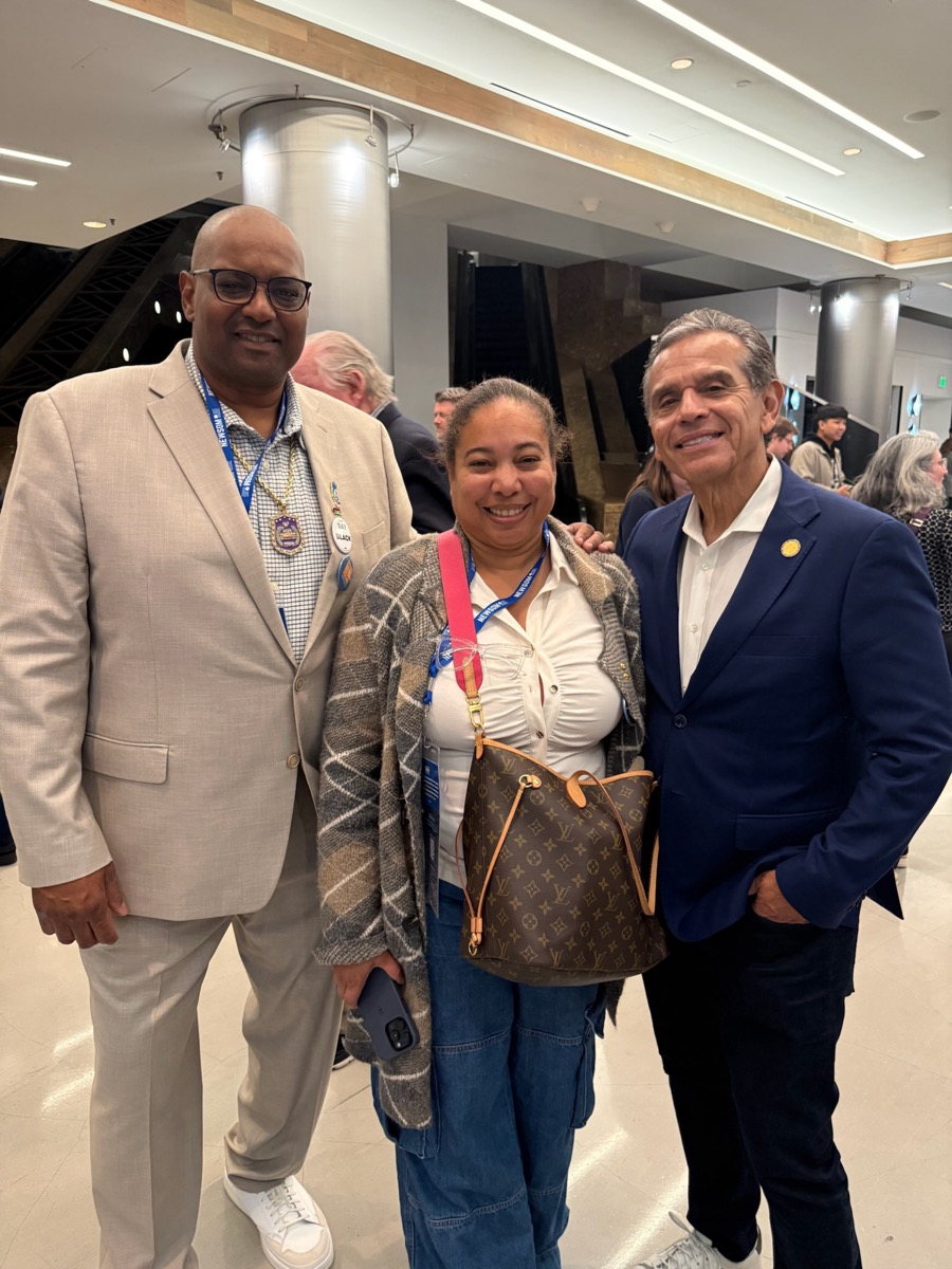 Cedric at convention center