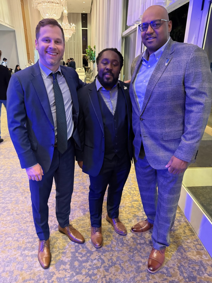 Cedric at formal gala event